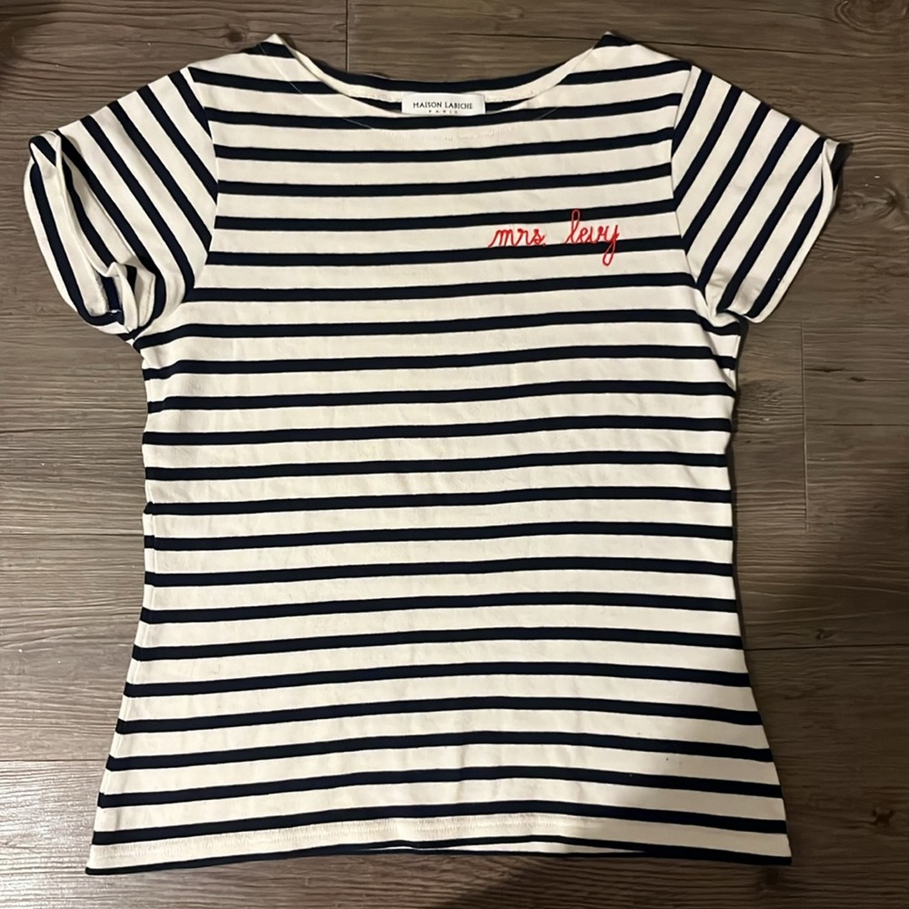 Maison LabicheLa Colombier Striped Ms Levy Top